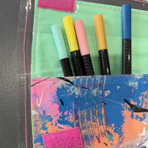 The Pencil-Pouch // Marshmallow Skies